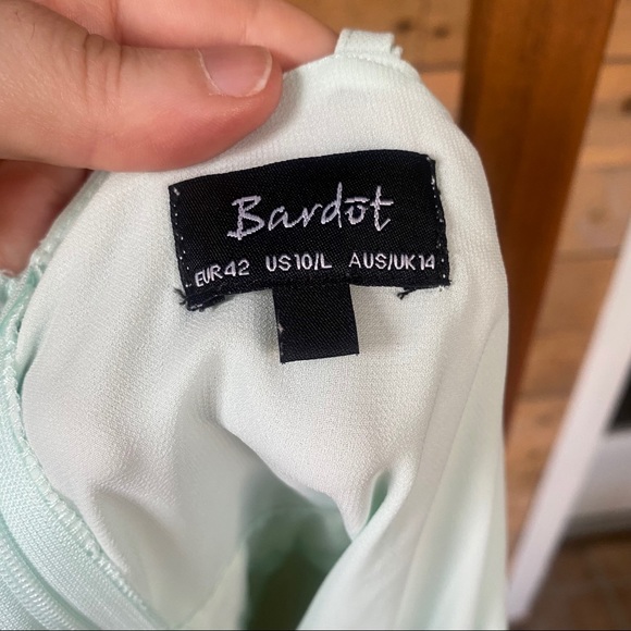 Bardot Seafoam Elegant Romper - Picture 3 of 6